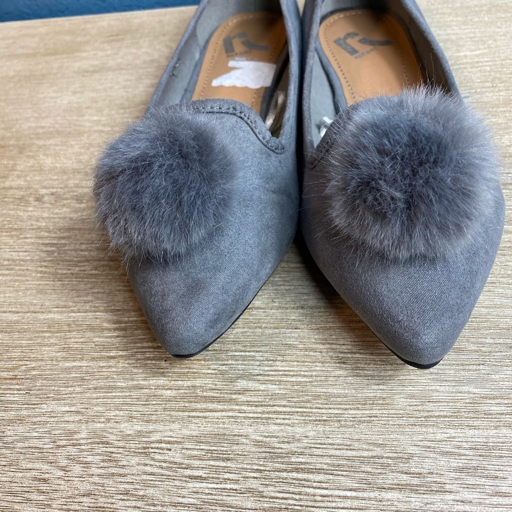 Report Womens Shoes Sz 7W Jitterbug Puff Gray
